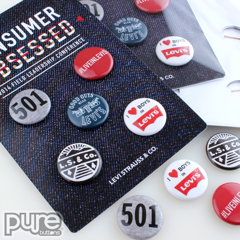 Custom Button Pack Bagging PureButtons