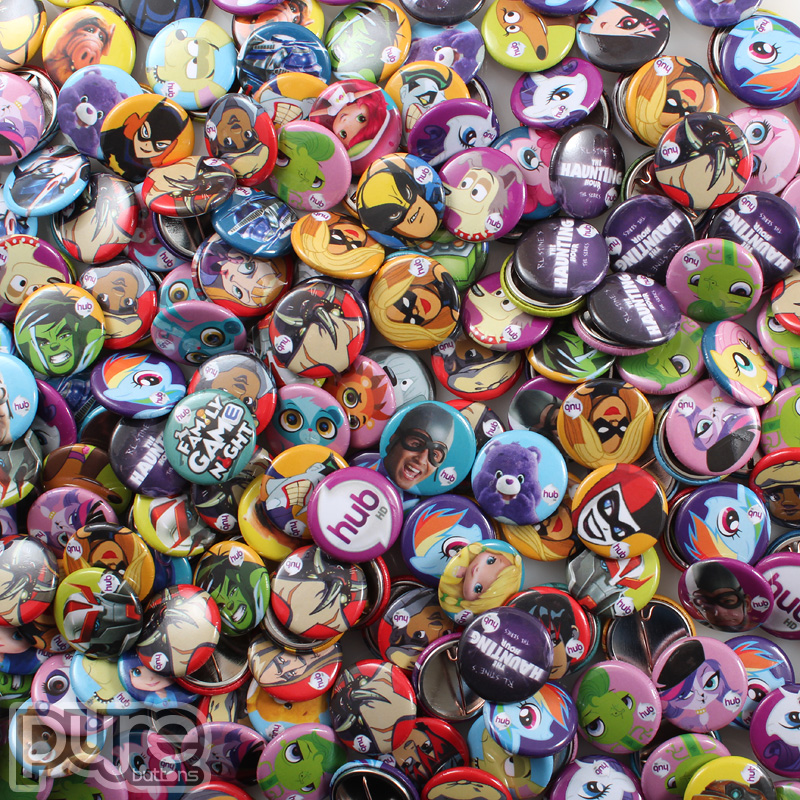 1" Round Custom Buttons Cover Image