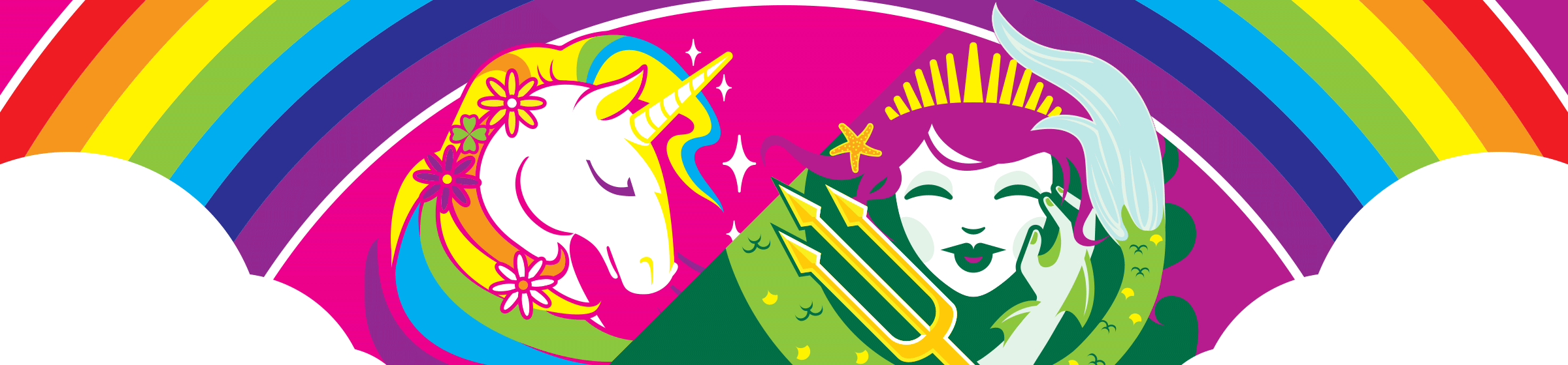 Unicorns VS Mermaids Game Cover Image