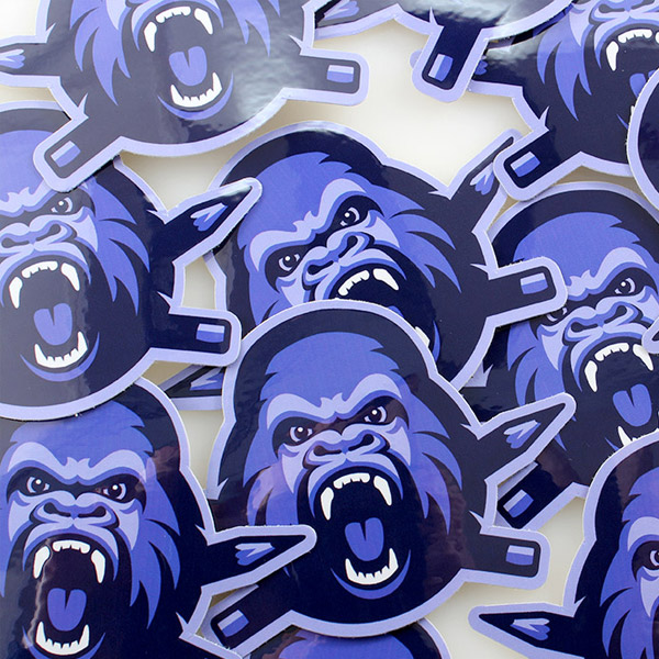 Custom Die Cut The Clink Room Stickers