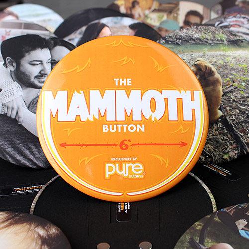 Mammoth 6 Inch Instagram Buttons