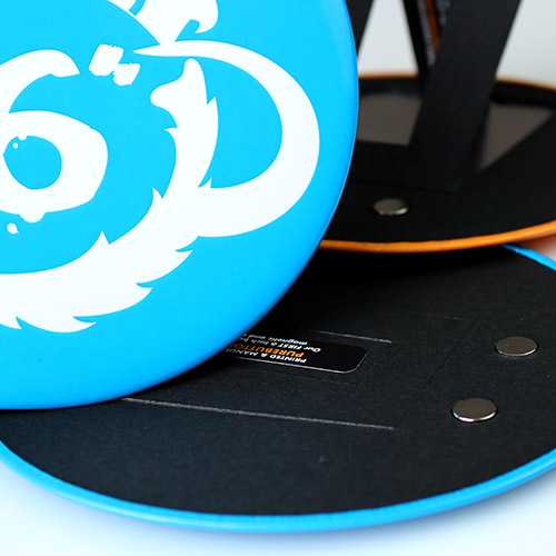 Mammoth 6 Inch Buttons Front and Back