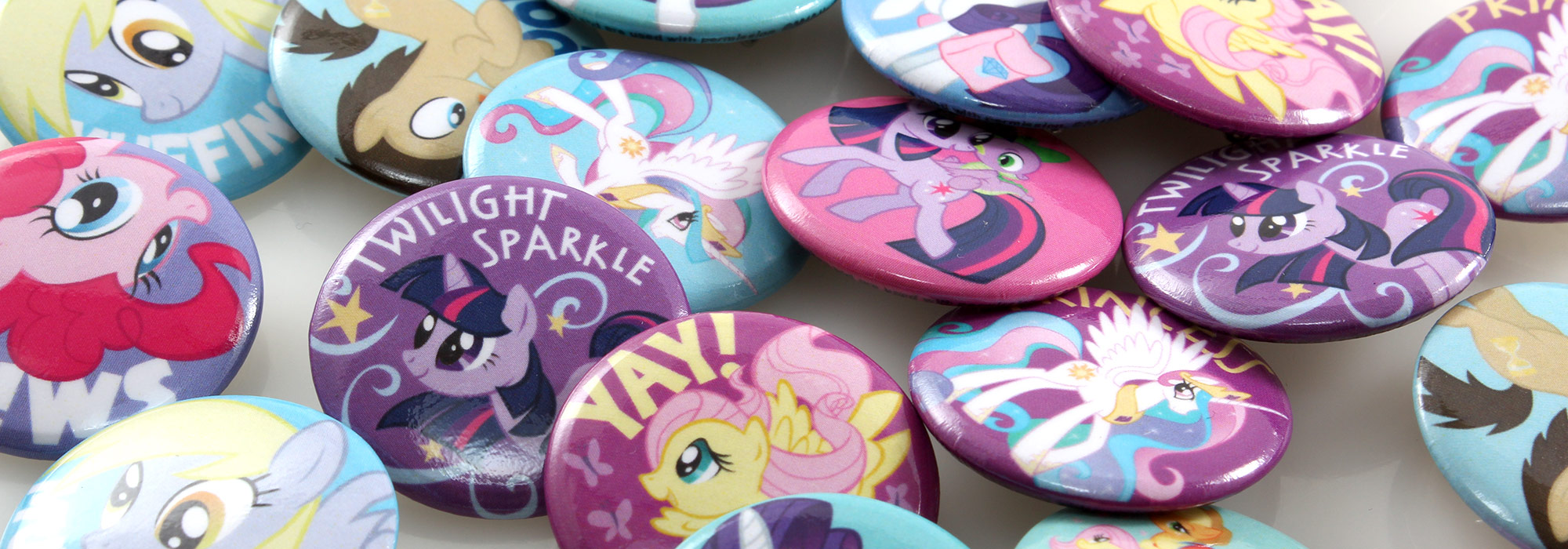 Round Custom Buttons My Little Pony