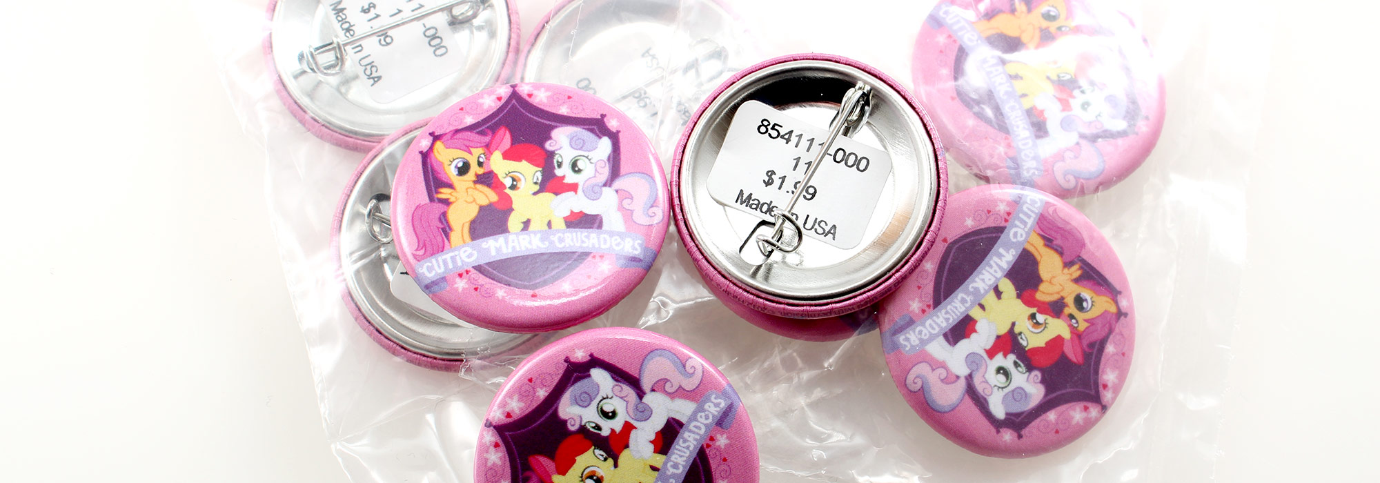 Round Custom Buttons My Little Pony