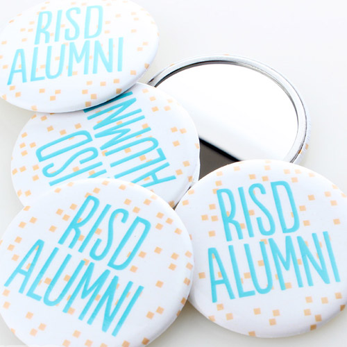 Custom Pocket Mirrors Pure Buttons