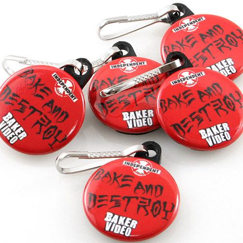 Custom Zipper Pulls Sample Photo