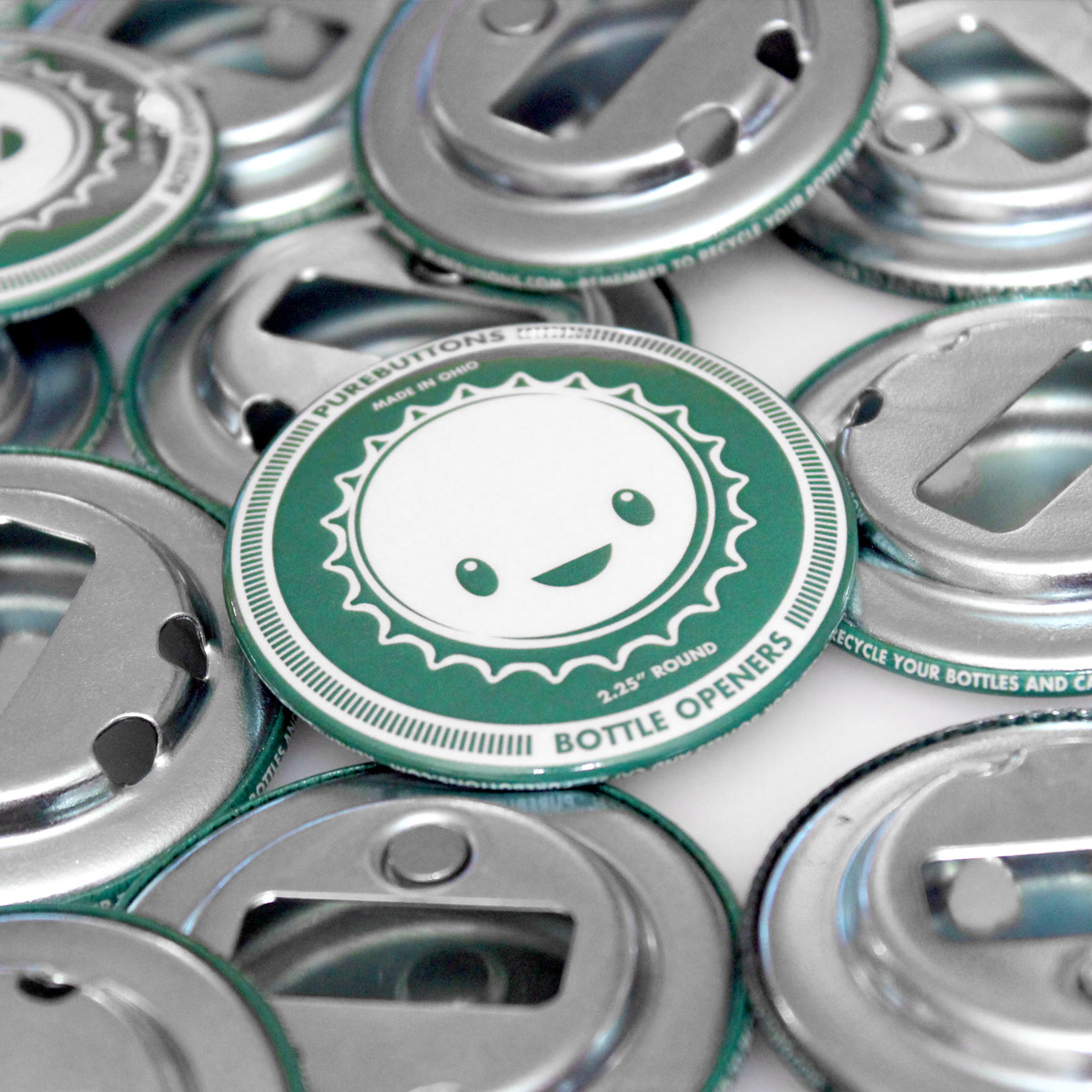 Magnetic Bottle Opener Samples - PureButtons