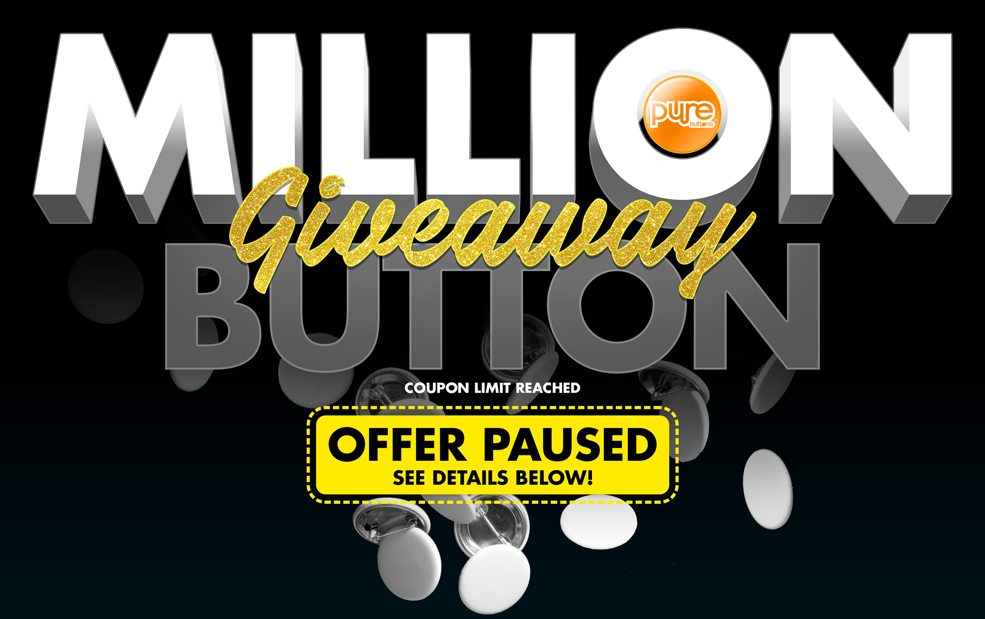 Million Button Giveaway