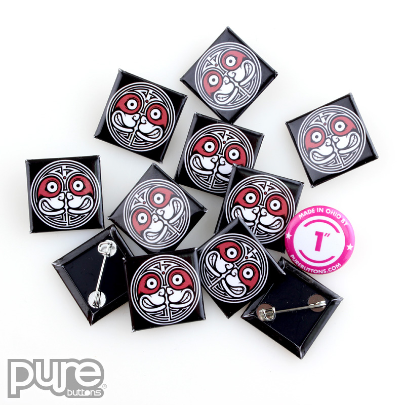 Designer Buttons Artist Buttons Clothing Label Button Samples