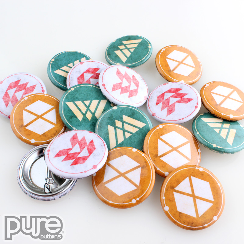 Designer Buttons Artist Buttons Clothing Label Button Samples