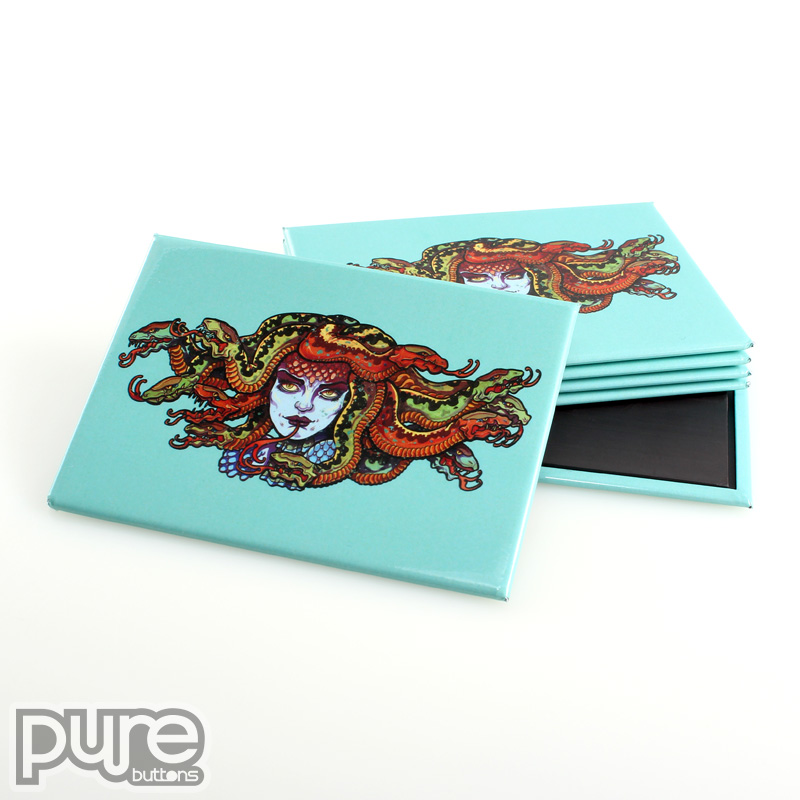 Personalized magnets for refrigerators