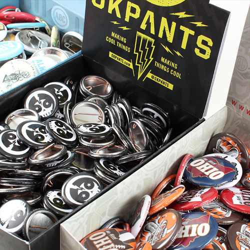 OK Pants Button Display Boxes