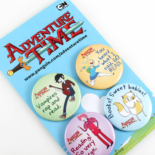 Adventure Time Custom Button Packs
