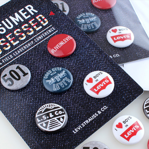 Levi Strauss Co Custom Button Packs