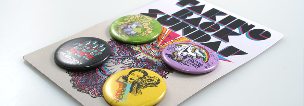 Taking Back Sunday - Round Custom button packs