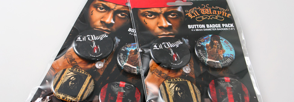 lil wayne - Round Custom button packs