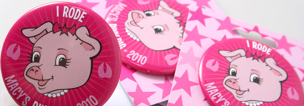 macys - Round Custom button packs