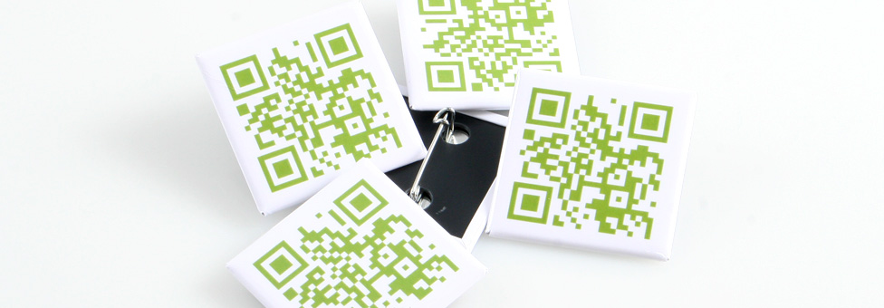 QR Code - Square Custom Buttons