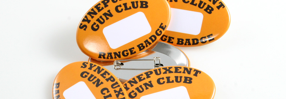 Synepuxent Gun Club - Oval Custom Buttons