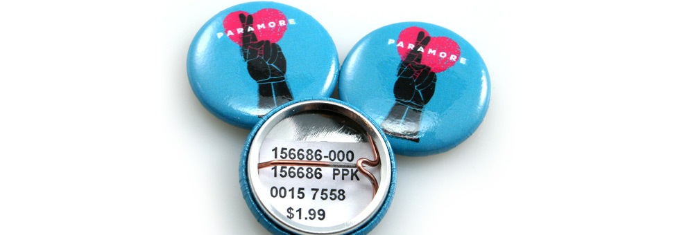 Paramore Custom Buttons
