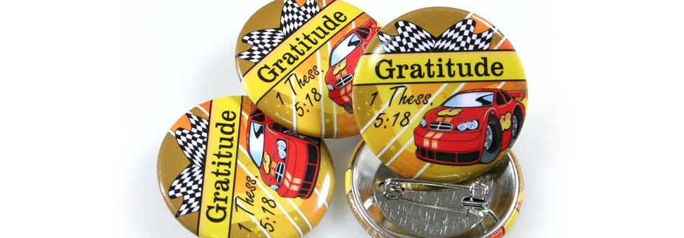 Gratitude Custom Buttons