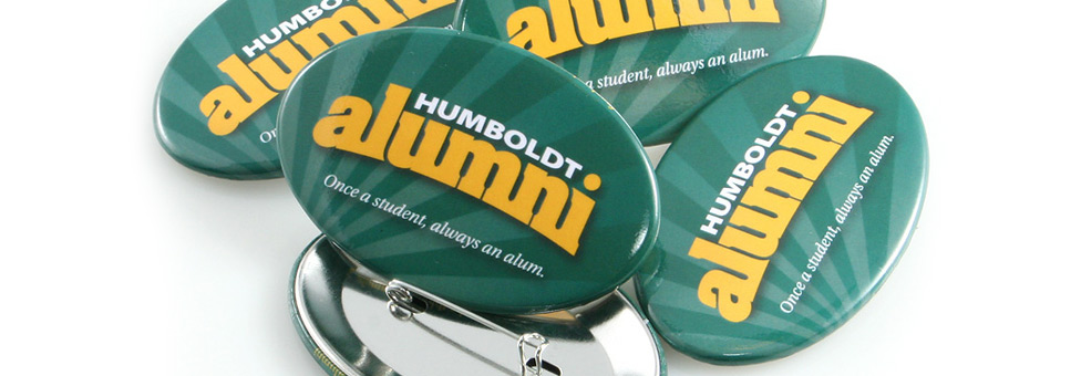Humboldt Alumni Custom Buttons