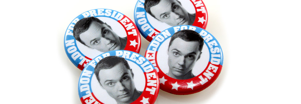 The Big Bang Theory 1.75 Inch Round Custom Buttons