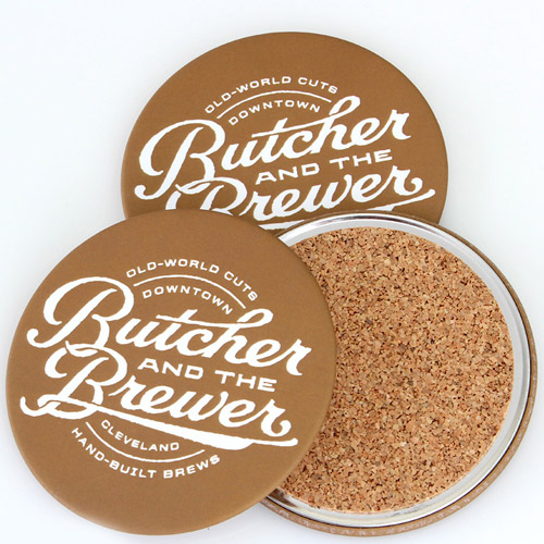 Stack of Custom Coasters