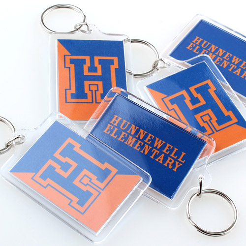 Hunnewell Elementary Custom Keychains