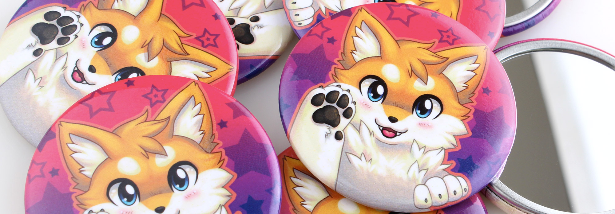 2.25 Round Custom Pocket Mirrors