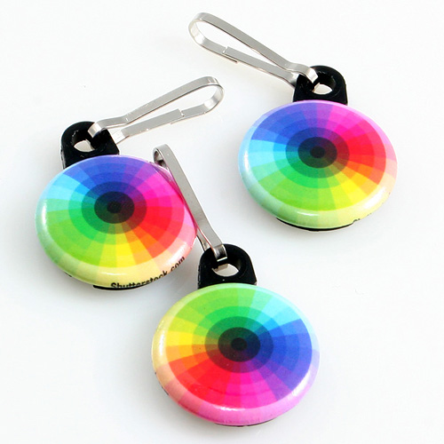 Rainbow Custom Zipper Pulls