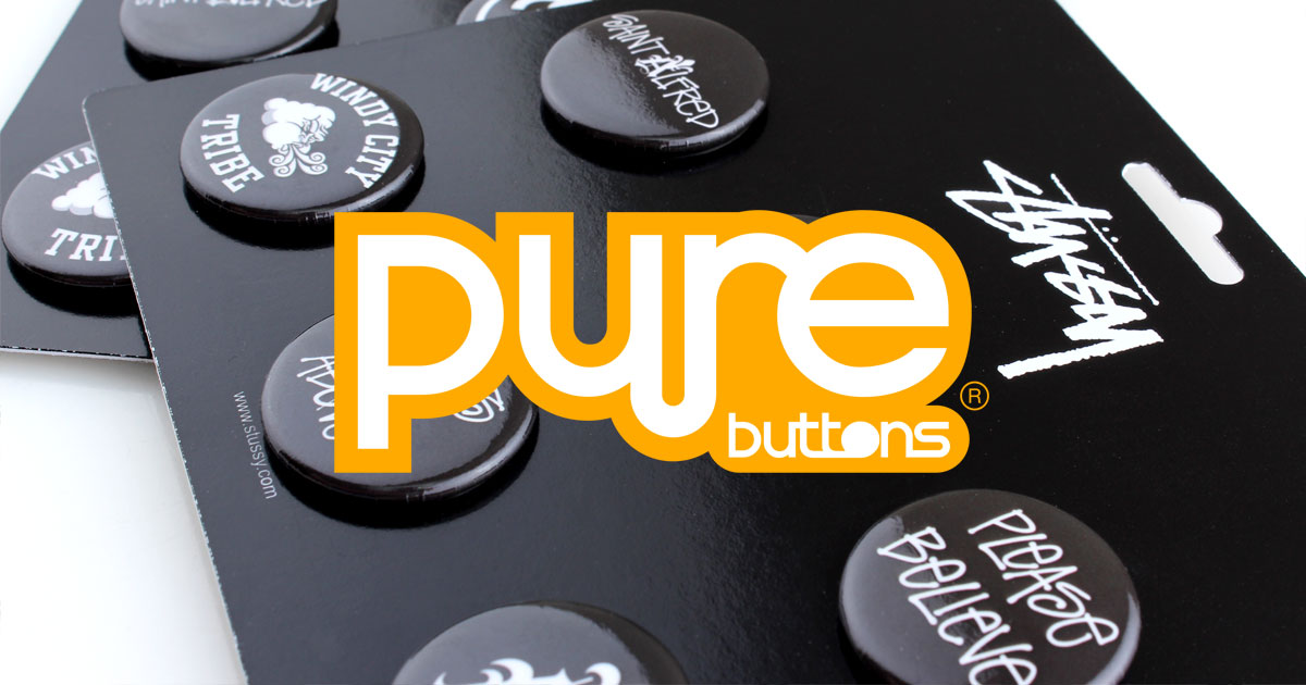 Six Button Packs | 6 Button Pins Per Pack
