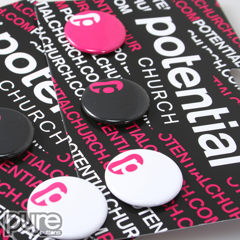 1" Round x 3 Button Packs Cover Image