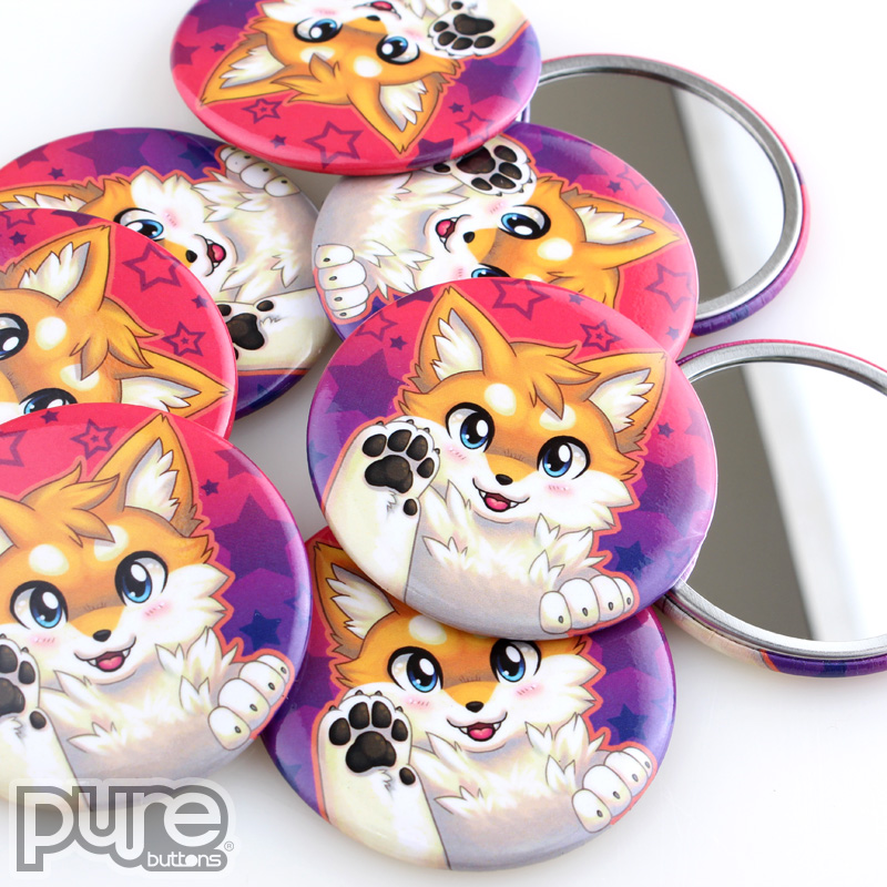 2.25" Round Custom Mirrors  Cover Image
