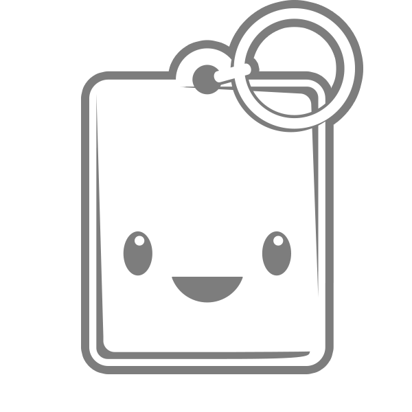 Rectangle Custom Keychains 
