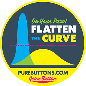 Flatten The Curve Button