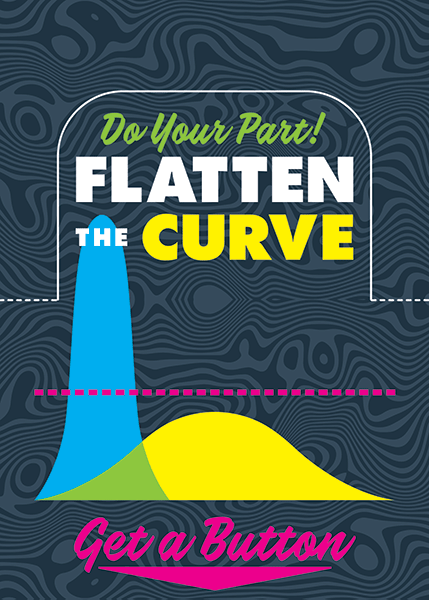 Flatten The Curve Button Box