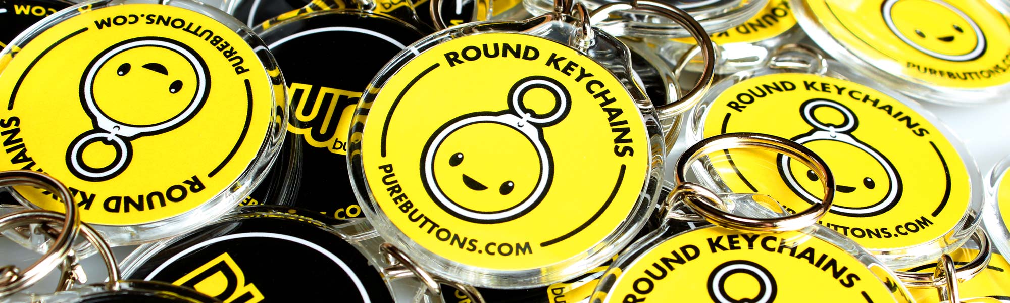 Round Custom Keychains Cover Image