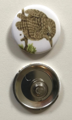 Customer Photo: Magnet Clothes Button 1.75 inch