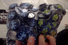 Customer Photo: Quality Buttons, Cheap Price
