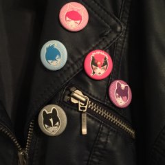 Customer Photo: Soft Matte Buttons are Awesome!