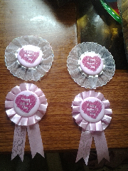 Customer Photo: mother's day buttons