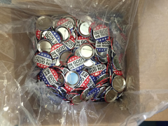 Customer Photo: High quality buttons arrived in a timely manner
