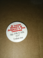 Customer Photo: Memorial buttons